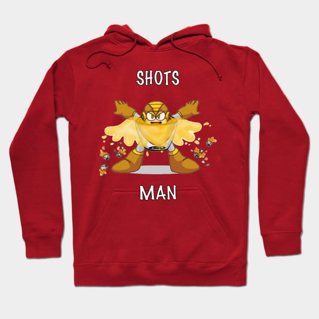 Shots Man! Hoodie by DrinkingQuest